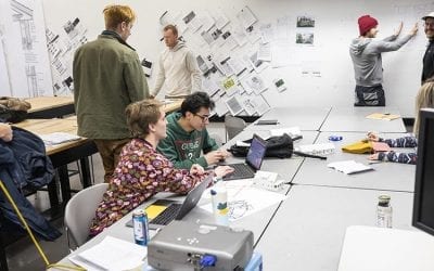 Students at UWM, UW-Madison team up for success in creating zero-energy houses